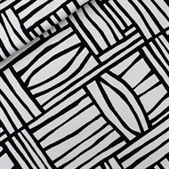 Toon details van Permecube - L - Katoen Canvas Gabardine Twill - Tofu Beige Afbeelding van Permecube - L - Katoen Canvas Gabardine Twill - Tofu Beige