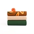 Picture of Papayas - L - French Terry - Glazed Ginger Brown