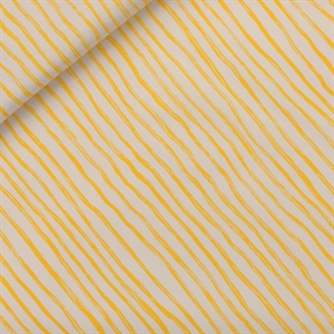 Bild von Wiggly Verticals - Gelb - M - Baumwolle - Papyrus Crème